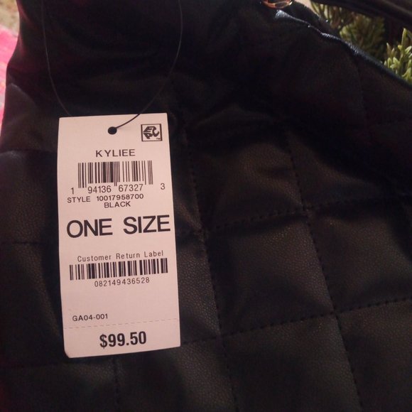 NEW Vegan  I.N.C. KYLIEE PURSE (NWT) - Picture 3 of 6